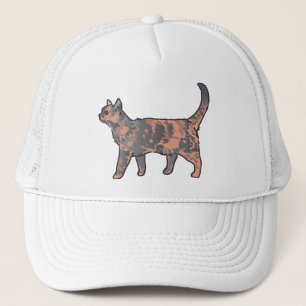 Tortoiseshell Cat Truckerkappe