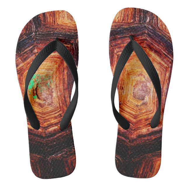 Tortoiseshell Flip Flops (Fußbett)