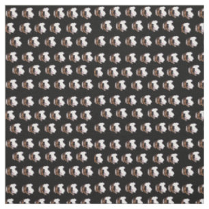Tortoiseshell Guinea Schweine, Baumwollmaterial Stoff