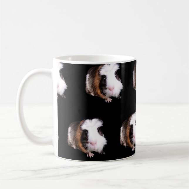 Tortoiseshell Guinea Schweinepattern, Kaffeetasse (Links)