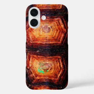Tortoiseshell iPhone 16 Hülle