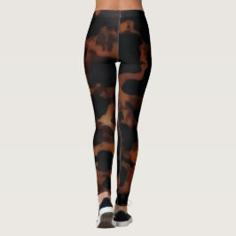 Tortoiseshell Nahtloses Muster, Chic TortoiseShell Leggings