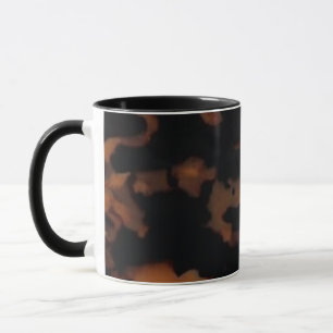 Tortoiseshell Nahtloses Muster, Chic TortoiseShell Tasse