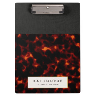 Tortoiseshell Stylish Klemmbrett