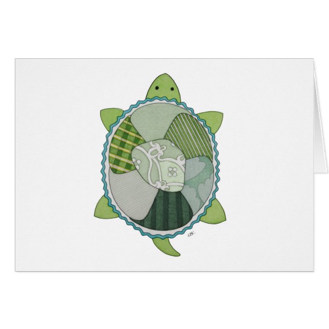 Tortue à chaux (Devant horizontal)