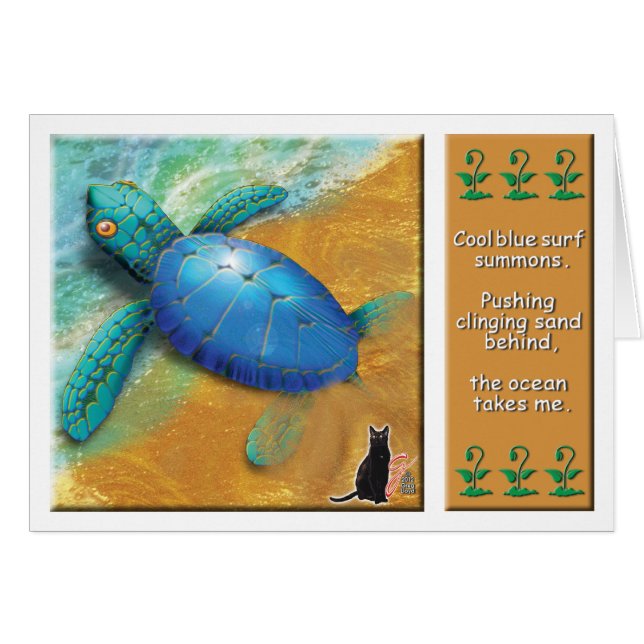 Tortue de mer (Devant horizontal)