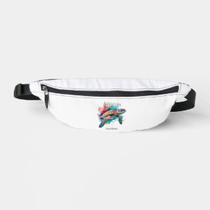 Tortue de mer Bahamas Drapeau bahamien Grande plag