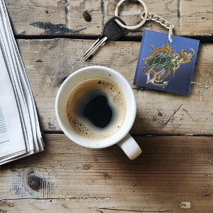 Tortue de mer bleu vert