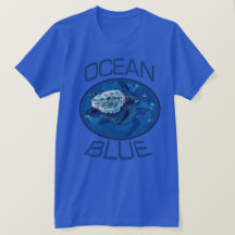Tortue de mer Ocean Blue Bella T-shirt toile