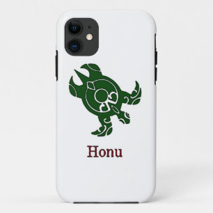 Tortue de mer Tribale verte sur Coque blanc-Mate i