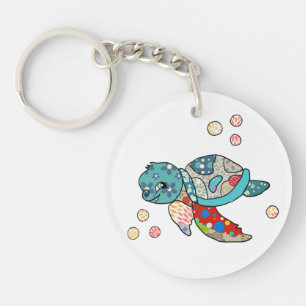 tortue d'eau de couleur vive