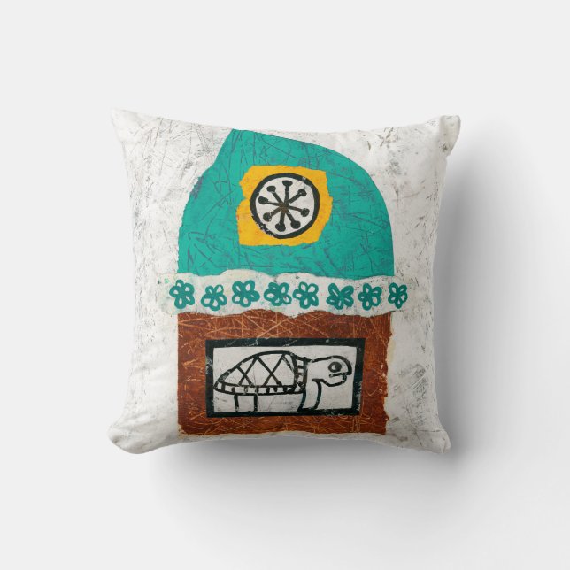 Tortue Démangeaisons Pour Un Oreiller De Combat (Recto)