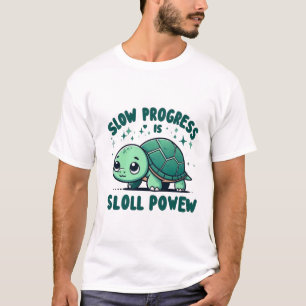 Tortue Lente - T-shirt Animaux Drôle Motivant