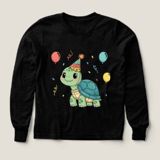 Tortue portant un chapeau de fête