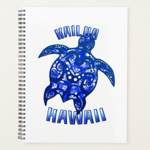 Tortue tribale de vacances Kailua Hawaii