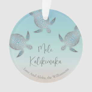 Tortues argentées   Mele Kalikimaka   Photo de fam