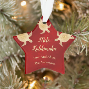 Tortues d'or   Mele Kalikimaka   Noël