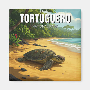 Tortuguero Nationalpark Costa Rica Magnet