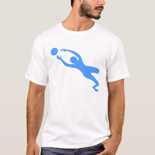 Torwart - Babyblau T-Shirt