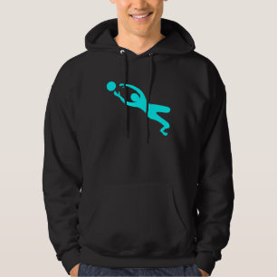 Torwart - Cyan Hoodie