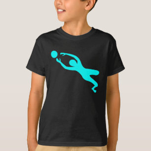 Torwart - Cyan T-Shirt