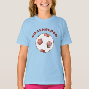 Torwart Fußball Fußball Ball Funky T-Shirt