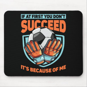 Torwart Kinder Fußball Torhüter Verteidiger Mousepad