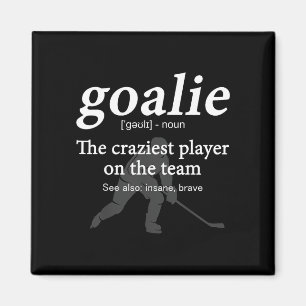 Torwart lustige Definition Torhüter Hockeyliebhabe Magnet