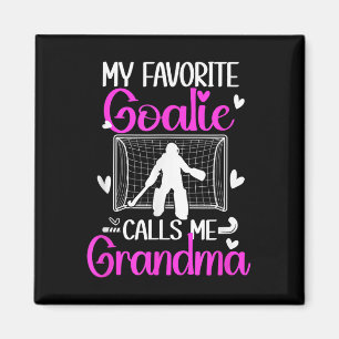 Torwart Oma Feldhockey Oma eines Feldhockeyspieler Magnet