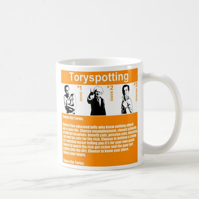 Toryspotting Kaffeetasse (Rechts)