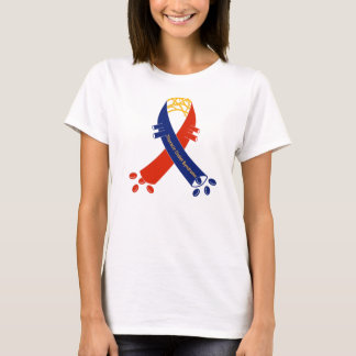 TOS Support Ribbon Bella T-Shirt