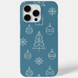Tosca Christmas texture with festive elements Case-Mate iPhone Hülle