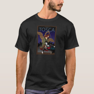 Tosca, Oper T-Shirt