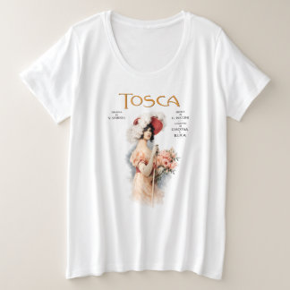 Tosca Opera Vintage - Puccini Opera Poster Design