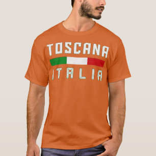 Toscana Italia Region Typografie Design T-Shirt
