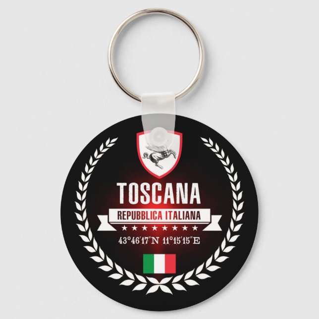 Toscana Schlüsselanhänger (Vorderseite)