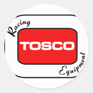 TOSCO Racing Equipment Runder Aufkleber
