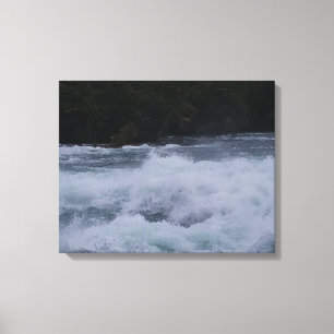 Tosende Wasser des Niagara! Leinwanddruck