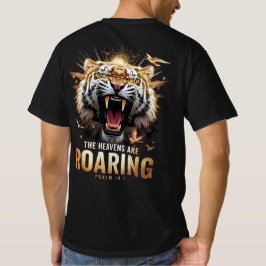 Tosender Glaube Psalm 19:1 Tiger Christliches Graf T-Shirt