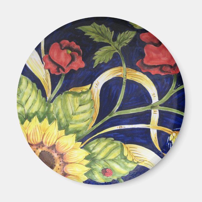 Toskana Blume 2 MAGNET (Vorne)