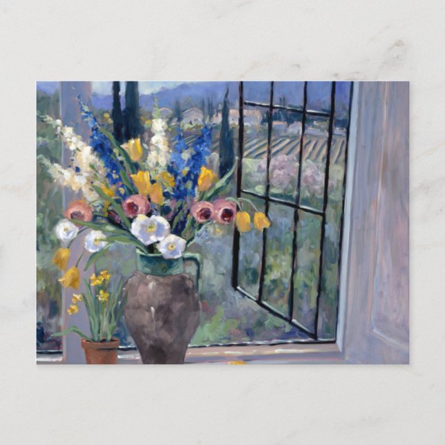 Toskana Hillside II Postkarte (Vorderseite)