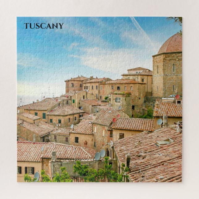 Toskana Hillside Village Toskana Italien (Vertikal)