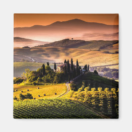 Toskana, Italien Landschaftsfotos Magnet