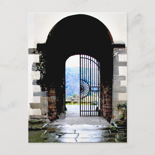 Toskana Italien Neuheiten Postkarte (Vorderseite)