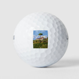 Toskana Italien Poster Golfball