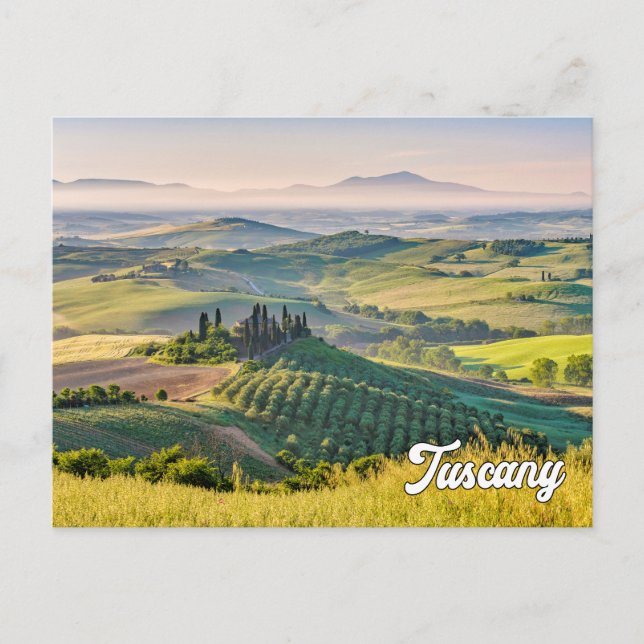 Toskana, Italien Postkarte (Vorderseite)