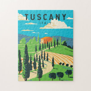 Toskana Italien Weinberg Reise Kunst Vintage