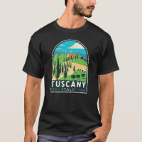 Toskana Italien Weinberg Reise Kunst Vintage