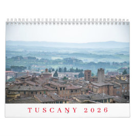 Toskana, Kalender 2026