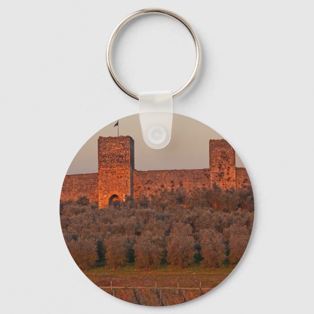 Toskana - Monteriggioni Schlüsselanhänger (Vorderseite)